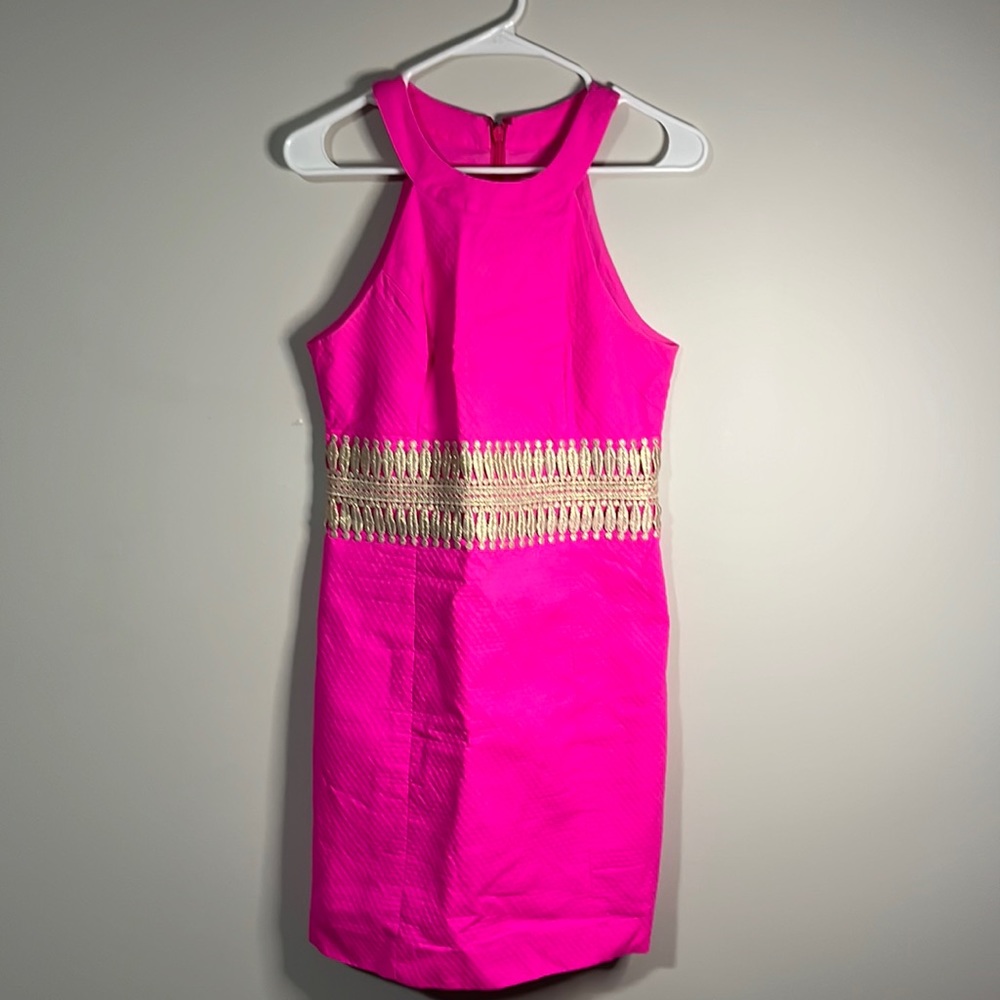 Lilly Pulitzer dress neon pink size 2